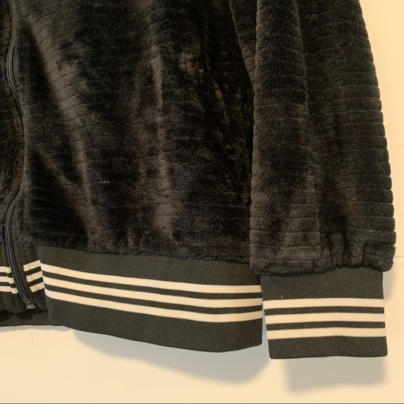 Cynthia Rowley | Fuzzy Lightweight Bomber-Style Jacket - Picture 7 of 14